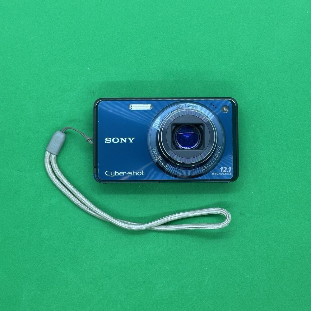 Sony Light Blue Cybershot Camera 12.1MP READ